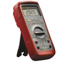 Мультиметр FLUKE, кабельный, с дисплеем, питание: батарейки, корпус: пластик, водонепроницаемый,  искрозащищенный, (4017183)