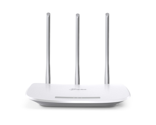 Маршрутизатор TP-Link, портов: 5, LAN: 4, WAN: 1, скорость мб/с: 300, антенн: 3, USB: Нет, 35х230х144 мм (ВхШхГ), цвет: белый, TL-WR845N
