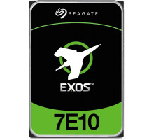 Жёсткий диск Seagate Exos 7E10, 10 ТБ, SATA, 7 200 rpm, ST10000NM017B