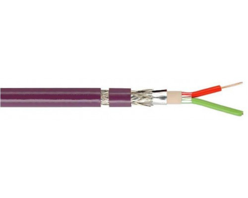 Кабель интерфейсный промышленный Belden, SF/UTP, 1 пар., LSZH, Ø 8мм, универсальный, цвет: фиолетовый