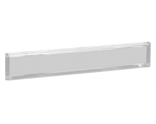 Панель маркировочная ITK, для плинтов LSA, пар: 10, 1 шт, цвет: серый