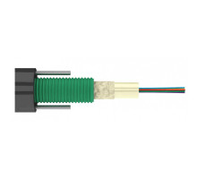 Кабель ВО Lanmaster Loose tube,  8хОВ, OM3 50/125, PE, Ø 7,3мм, снаружи зданий, бронированный, цвет: чёрный
