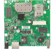Маршрутизатор Mikrotik, портов: 1, USB: Да, 105х105 мм (ШхГ), бескорпусный, RB912UAG-5HPnD