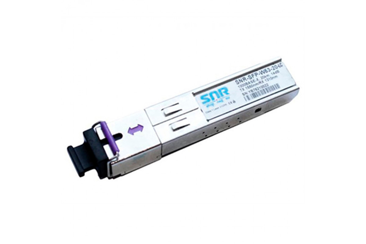 SNR-SFP-w53-20. Модуль SFP WDM, дальность до 20км (14db), 1550нм. SNR SNR-SFP-w53-20. Модуль SFP WDM, дальность до 3км (6db), 1550нм SNR-SFP-w53-3.