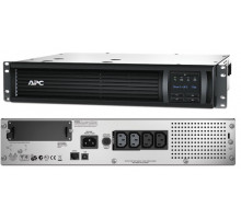 ИБП APC Smart-UPS, 750ВА, линейно-интерактивный, в стойку, 432х406х89 (ШхГхВ), 230V, 2U,  однофазный, Ethernet, (SMT750RMI2U)