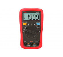 Мультиметр RGK, (DM-12), электрический, с дисплеем, питание: батарейки, корпус: пластик, (776561)