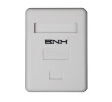 Розетка компьютерная BNH, 1x RJ45, кат. 6, экр., внешняя, цвет: белый, (B402.1-6-OB)