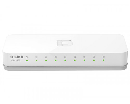 Коммутатор D-Link, DES-1008C/A1A