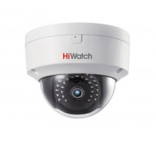 Сетевая IP видеокамера HiWatch, купольная, помещение, 2Мп, 1/2,7’, 1920х1080, ИК, цв:0,01лк, об-в:4мм, DS-I252S (4 mm)
