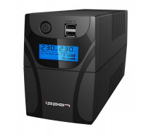 ИБП IPPON Back Power Pro II, 800ВА, ip 20, линейно-интерактивный, напольный, 100х290х140 (ШхГхВ), 220V,  однофазный, (1030309)