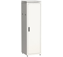 Шкаф телекоммуникационный напольный ITK LINEA N, IP20, 42U, 2055х600х600 мм (ВхШхГ), дверь: металл, боковая панель: сплошная съемная, разборный, цвет: