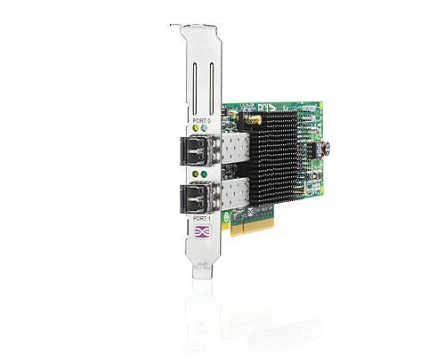 Контроллер HP FCA 82E Dual Channel 8Gb Host Bus Adapter PCI-E AJ763B