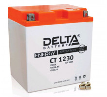 Аккумулятор для ИБП Delta Battery CT, 175х126х168 мм (ВхШхГ),  необслуживаемый свинцово-кислотный,  12V/30 Ач, (CT 1230)