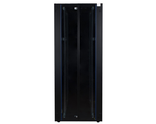 Шкаф телекоммуникационный напольный Datarex, IP20, 42U, 2010х800х800 мм (ВхШхГ), дверь: двойная распашная, стекло, боковая панель: сплошная съемная, р