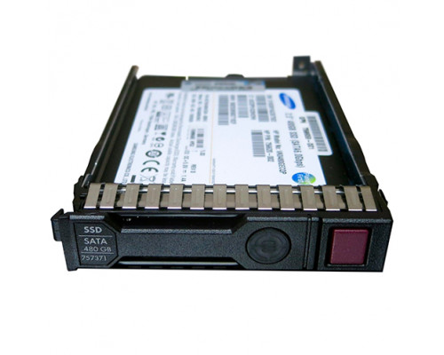 Жесткий диск HP 480GB 6G SAS 2.5" SFF SC SSD, 756657-B21