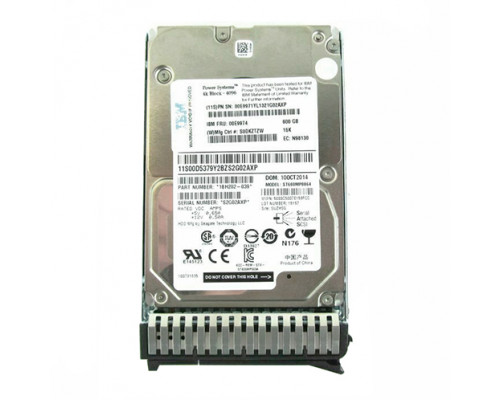 Жесткий диск IBM 600GB 15K 2.5" SAS, 00E9974