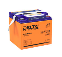 Аккумулятор для ИБП Delta Battery DTM I, 173х166х196 мм (ВхШхГ),  свинцово-кислотные,  12V/40 Ач, цвет: оранжевый, (DTM 1240 I)
