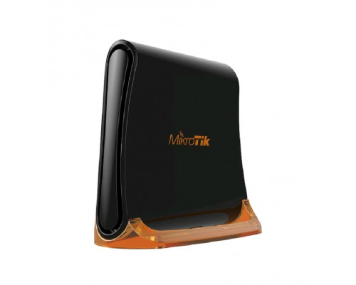 Маршрутизатор Mikrotik, RouterBOARD, портов: 3, LAN: 2, антенн: 1, 81х78х48 мм (ВхШхГ), цвет: чёрный, RB931-2nD