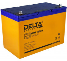 Аккумулятор для ИБП Delta Battery DTM L, 216х169х306 мм (ВхШхГ),  Необслуживаемый свинцово-кислотный,  12V/90 Ач, цвет: оранжевый, (DTM 1290 L)