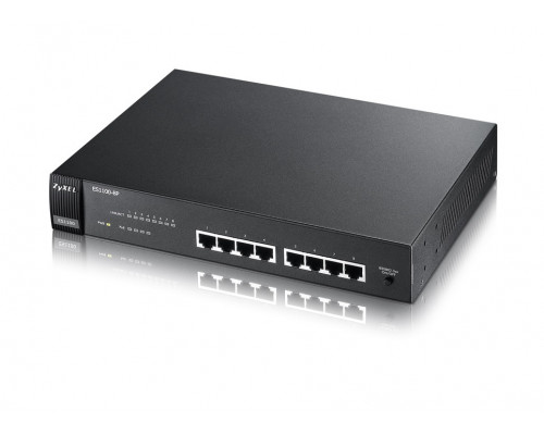 Коммутатор ZyXEL, ES1100-8P-EU0102F
