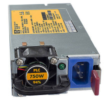 Блок питания HP 750W FS Hot Plug, 599383-001, 593831-B21