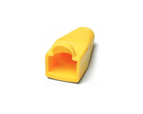Изолирующий колпачок Hyperline, материал: pvc, 10 шт, цвет: жёлтый, 28,5х14,3х15,3мм (ДхШхВ)