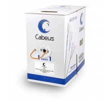 Витая пара UTP кат.5e Cabeus UTP-4P-Cat.5e-SOLID-LSZH-LIGHT 4 пары оранжевая