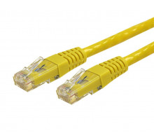 Шнур комм. Datarex, кат. 5е, неэкр., U/UTP, RJ45/RJ45, LSZH (нг(A)-HF), 15м, жёлтый