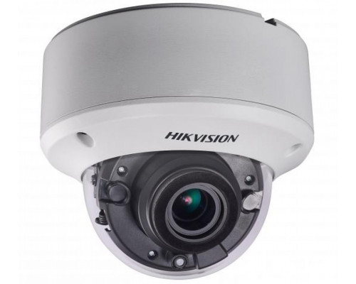 Сетевая IP видеокамера HIKVISION, купольная, улица, 1/1,8’, ИК-фильтр, цв: 0,003лк, фокус объе-ва: 2,8-12мм, цвет: белый, (DS-2CE59U8T-VPIT3Z (2.8-12