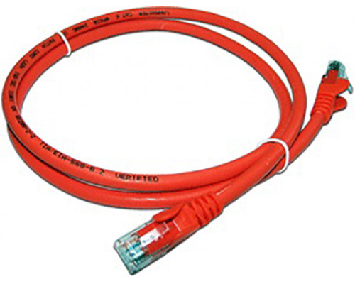 Шнур комм. Lanmaster, кат. 5е, неэкр., U/UTP, RJ45/RJ45, PVC, 7м, оранжевый