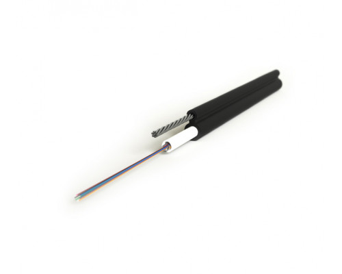 Кабель ВО Hyperline Loose tube,  24хОВ, OM1 62,5/125, PE, Ø 13,8мм, снаружи зданий, небронированный, цвет: чёрный