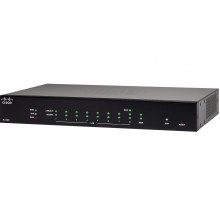 Маршрутизатор Cisco, Small Business, портов: 10, LAN: 8, WAN: 1, скорость мб/с: 800, 38,5х279х170 мм (ВхШхГ), цвет: чёрный, 1 порт RJ-45, RV260-K8-RU