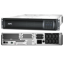 ИБП APC Smart-UPS, 3000ВА, линейно-интерактивный, в стойку, 483х660х89 (ШхГхВ), 230V, 2U,  однофазный, Ethernet, (SMT3000RMI2U)