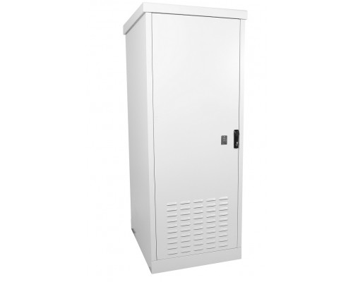 Шкаф уличный всепогодный напольный Pfannenberg ШТВ-1, IP65, 36U, 1840х745х630 мм (ВхШхГ), дверь: металл, цвет: серый, (ШТВ-1-36.7.6-П3АА)
