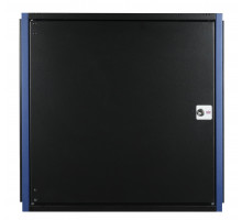 Шкаф телекоммуникационный настенный Datarex, 19&quot;, 12U, 490х600х600 мм (ВхШхГ), дверь: металл, разборный, цвет: чёрный