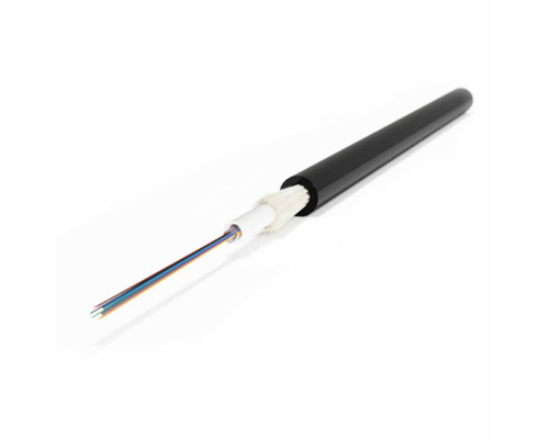 Кабель ВО Hyperline FO-ST-OUT Loose tube,  16хОВ, SMF-28 9/125, PE, Ø 8мм, снаружи зданий, небронированный, цвет: чёрный