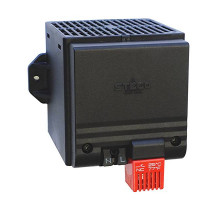 Нагреватель STEGO CSF 028, 105х113х85 мм (ВхШхГ), 250Вт, винтовое крепление, для шкафов, 230V, чёрный, с вентилятором и термостатом до +15°C