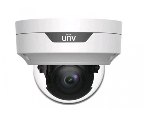 Сетевая IP видеокамера Uniview, купольная, универсальная, 4Мп, 1/3’, 2688×1520, 30к/с, ИК, цв:0,003лк, об-в:мотор-ый f=2.8-12мм, IPC3534SR3-DVPZ-F-RU