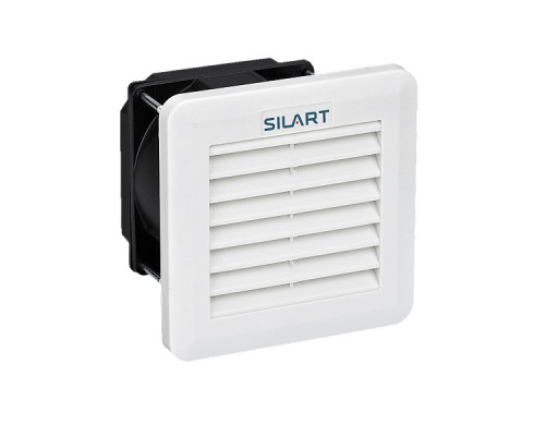 Фильтрующий вентилятор SILART NLV, с подшипником качения, 24V, 106х106х62 мм (ВхШхГ), вентиляторов: 1, 37 дБ, IP54, поток: 45 м3/ч, для шкафов
