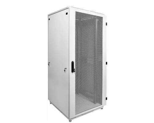 Шкаф телекоммуникационный напольный 38U (800 × 1000) дверь перфорированная 2 шт.