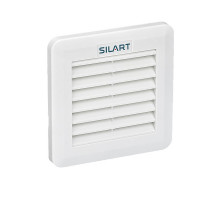 Вентиляторный фильтр SILART NLF, 106х106х31 мм (ВхШхГ), IP55, для вентиляторного модуля, цвет: белый