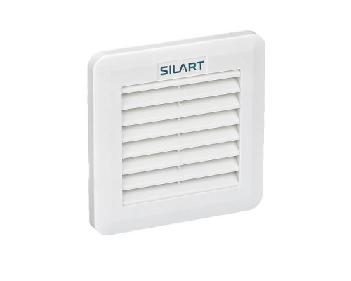 Вентиляторный фильтр SILART NLF, 106х106х31 мм (ВхШхГ), IP55, для вентиляторного модуля, цвет: белый