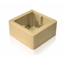 Коробка открытого монтажа Legrand Valena, 80х80х40 мм (ВхШхГ), 1 пост, цвет: слоновая кость