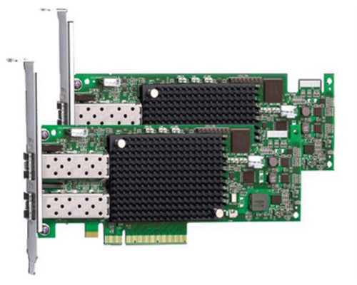 Сетевой адаптер Emulex LPe16002B-M6 16G FC PCIe 3.0 enterprise dual port, LPe16002B-M6