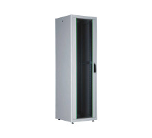 Шкаф телекоммуникационный напольный Lande DYNAmic Basic, IP20, 26U, 1300х600х600 мм (ВхШхГ), дверь: стекло, боковая панель: сплошная съемная, разборны