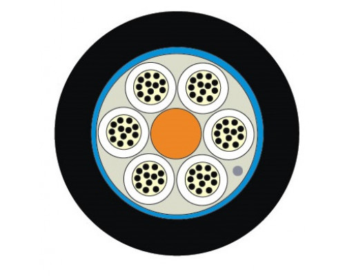Кабель ВО Siemon LightSystem Central Tube,  48хОВ, OM1 62,5/125, LSZH, Ø 10,8мм, универсальный, водоблокирующие ленты, цвет: чёрный