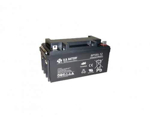 Аккумулятор для ИБП B.B.Battery BPS, 174х166х350 мм (ВхШхГ),  необслуживаемый электролитный,  12V/65 Ач, (BB.BPS 65-12)