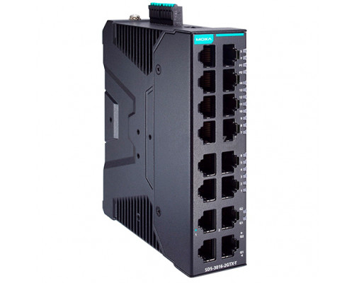 Коммутатор MOXA SDS-3016-2GTX-T