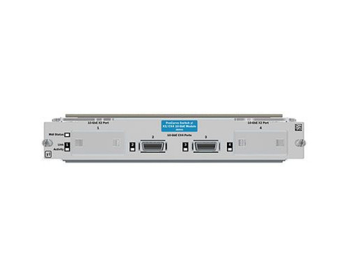 Интерфейсный модуль HP 10GbE 2-port X2 / 2-port CX4, J8694A