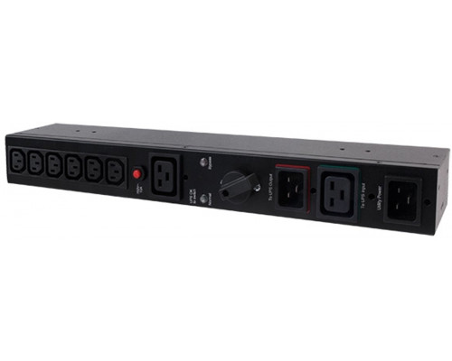 Байпас CyberPower, Выход IEC C19 (1шт), IEC C13 (6шт), вход IEC C20, IEC C19., MBP20HVIEC6
